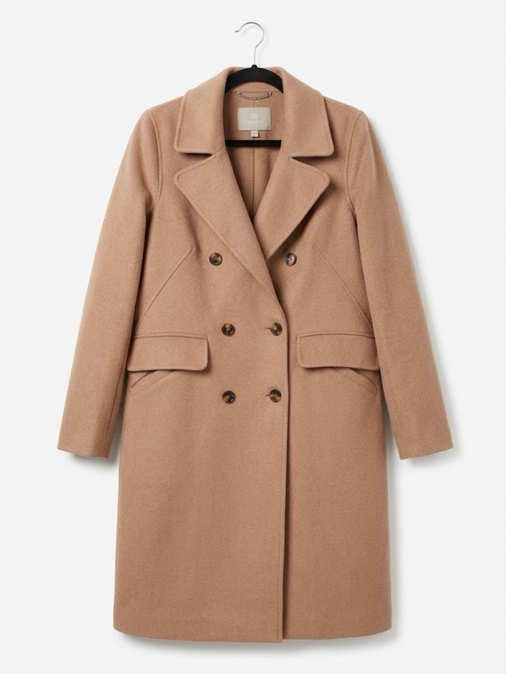Soia & Kyo Camel Wool Coat Large